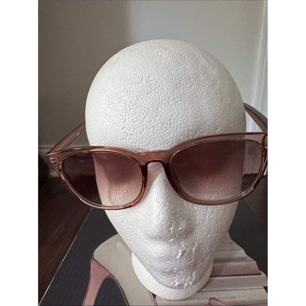 Translucent Brown Cat-Eye Sunglasses